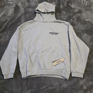 Fear of God Essentials Gray Hoodie